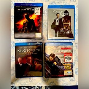 52. Movies 4 blue-ray DVD. 4 for the price of one.